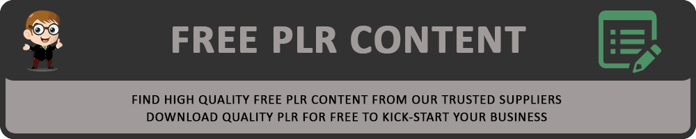 Free PLR Content