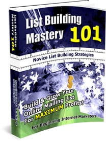 List Building Mastery - E-Book - MMR - 101