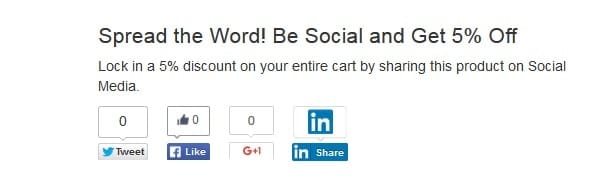 Social Discounts