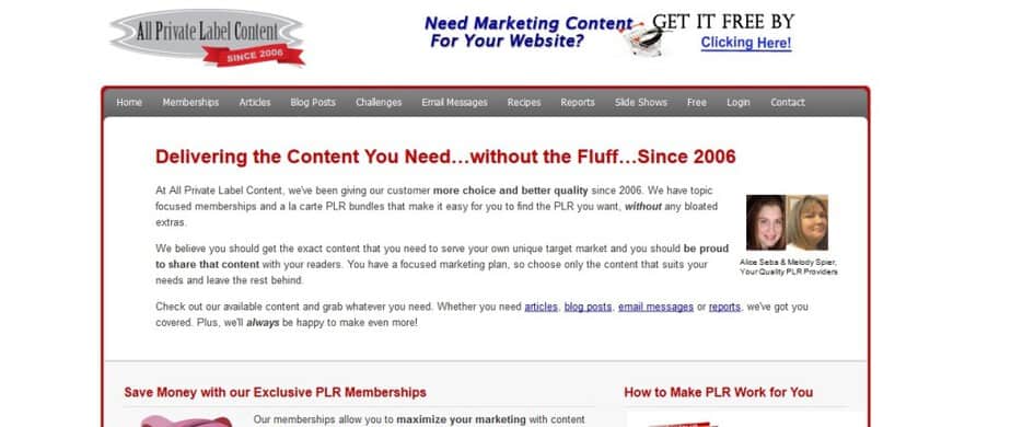 All Private Label Content PLR - High Quality PLR Content Packs and Memberships