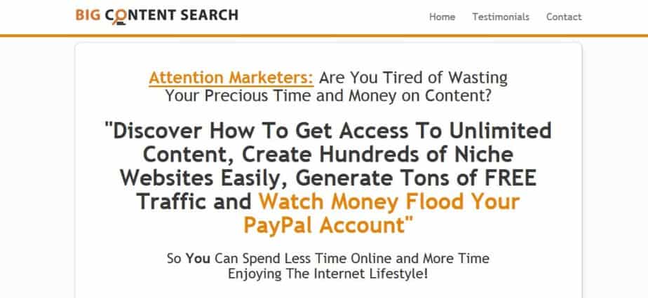 Big Content Search PLR Articles Database Membership