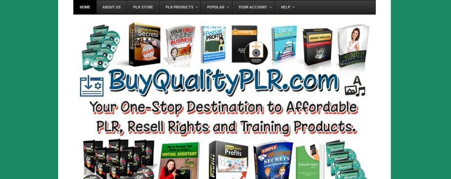 PLR and Resell Rights Shop