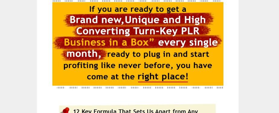HQ PLR Store - High Quality Businesses in a Box PLR