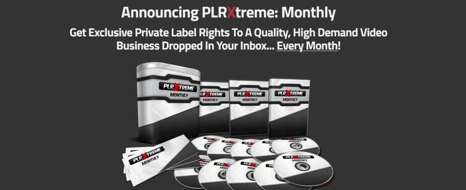 PLRXtreme - Monthly High Quality Complete PLR Products