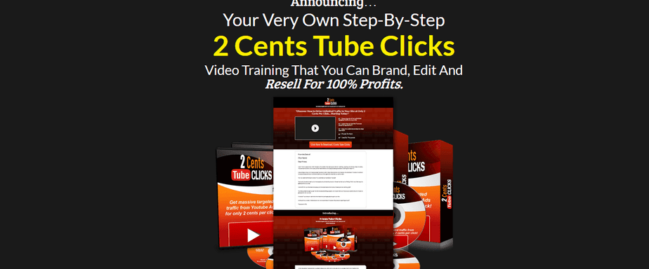 2 Cents YouTube Clicks PLR