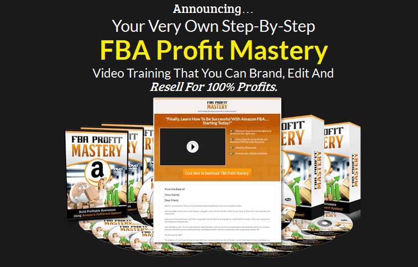 Amazon FBA Profit Mastery PLR Business In A Box Package