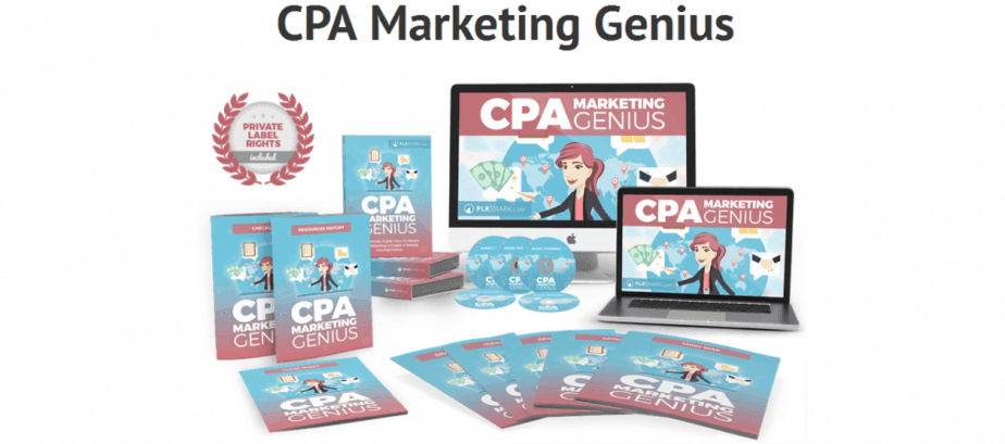 CPA Marketing Genius PLR Business in a Box