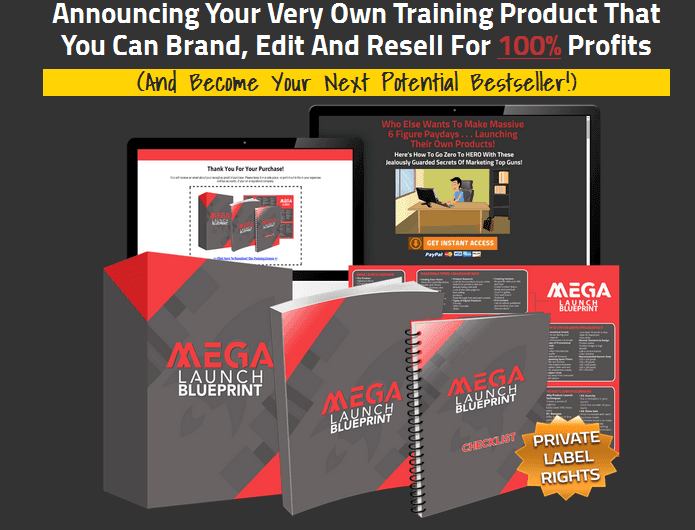 Mega Launch Blueprint PLR Business In A Box Package