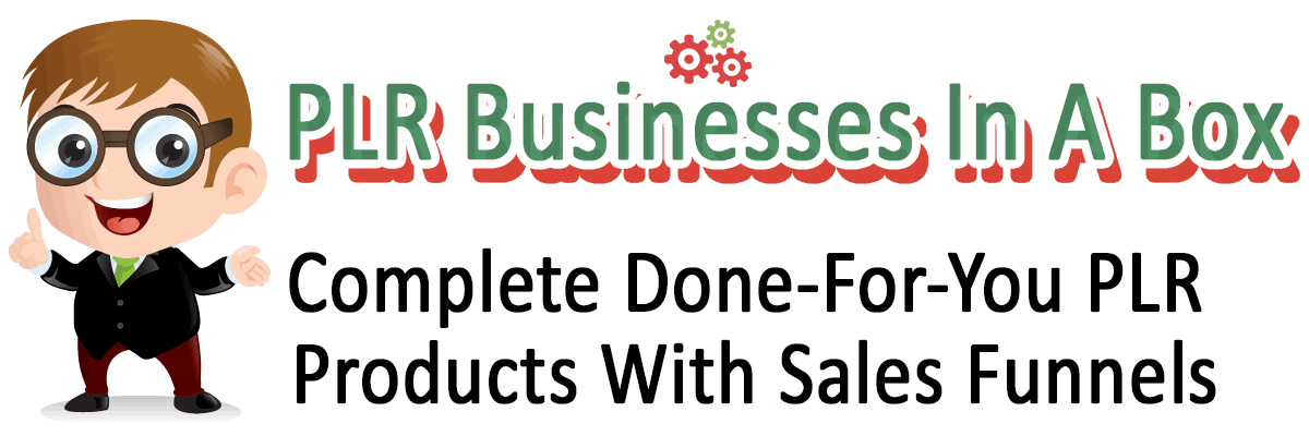 PLR Businesses In A Box Sales Funnels