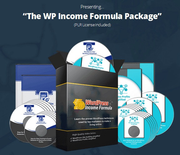 WordPress Income Formula PLR Business In A Box Package