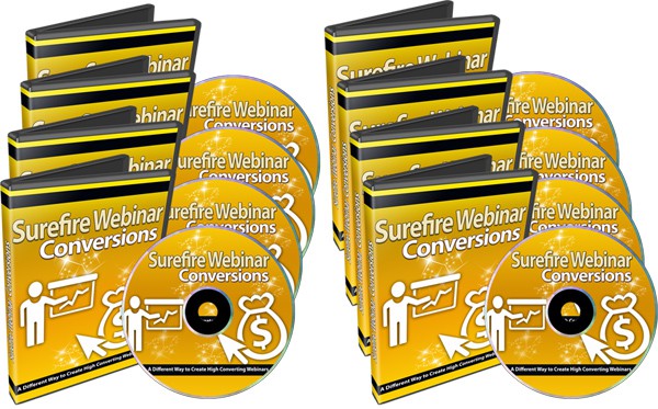 Surefire Webinar Conversions Video Series that with Private Label Rights