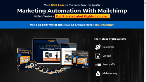 Email Marketing Automation With Mailchimp PLR Video Course