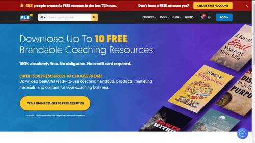 Free Brandable PLR Coaching Content