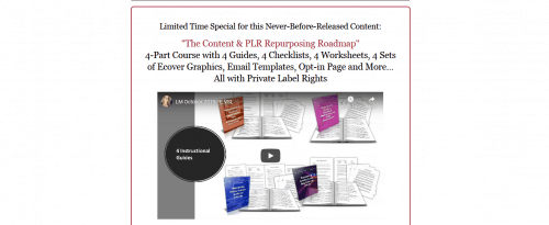 The Content and PLR Repurposing Roadmap