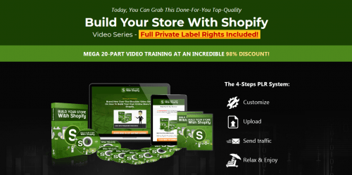 Build Your Store With Shopify PLR Video Course