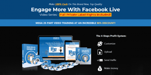 Engage More With Facebook Live PLR Video Course