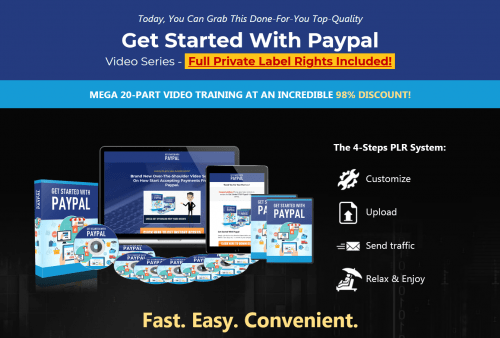 Get Started With Paypal PLR Videos