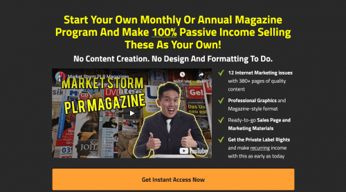 Market Storm Private Label Internet Marketing Magazines