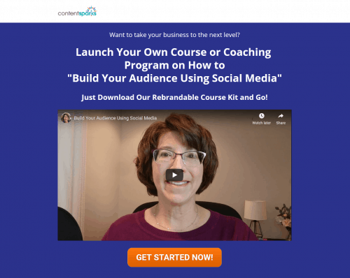 Premium Business PLR Coaching Program – Build Your Audience Using Social Media