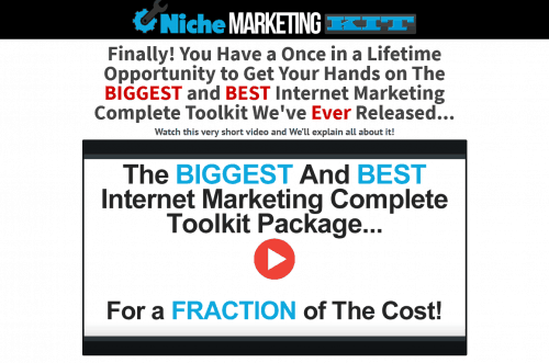 The Niche Marketing Kit 10k Blowout