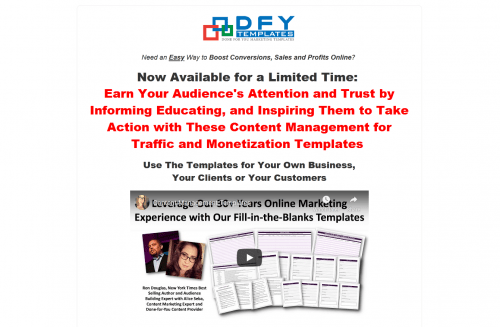 Content Management for Traffic and Monetization PLR Templates