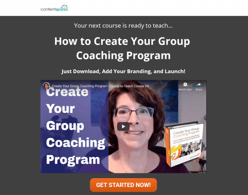 Create Your Group Coaching Program PLR Coaching Program