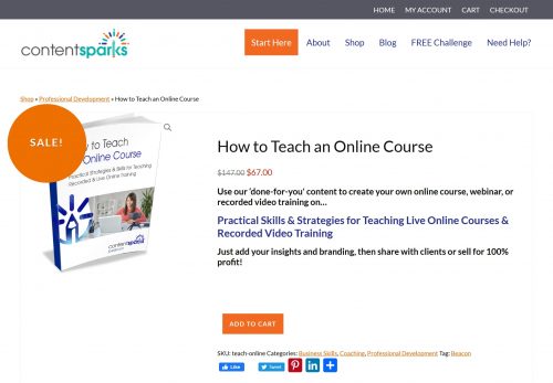 How to Teach an Online Course Brandable PLR Course