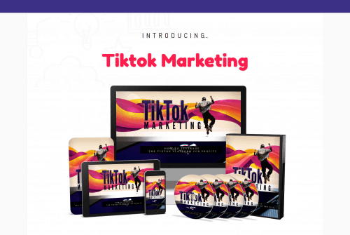 TikTok Marketing PLR Business In A Box