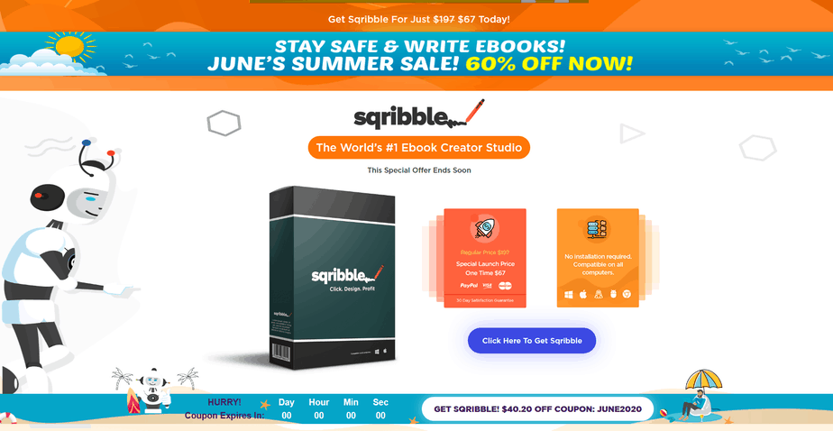 Sqribble Amazing EBook Creator Software