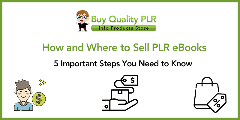 How and Where to Sell PLR eBooks