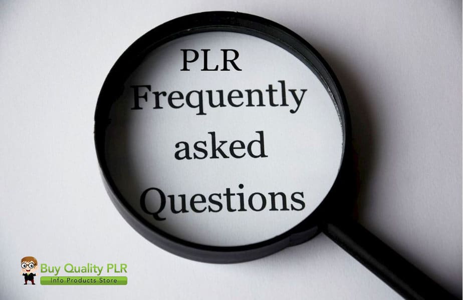 Frequently Asked Questions about Selling PLR Products