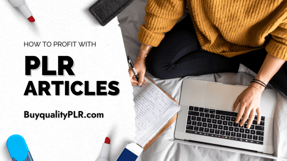 How To Profit with PLR Articles