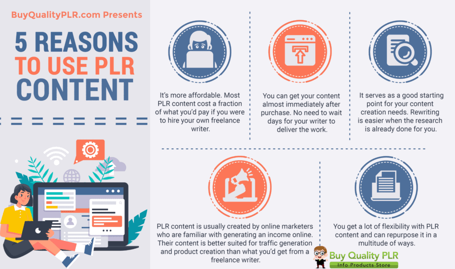 Why You Should Use PLR Content 