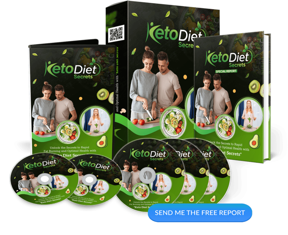 Keto Diet Secrets PLR Sales Funnel Squeeze Page Graphics