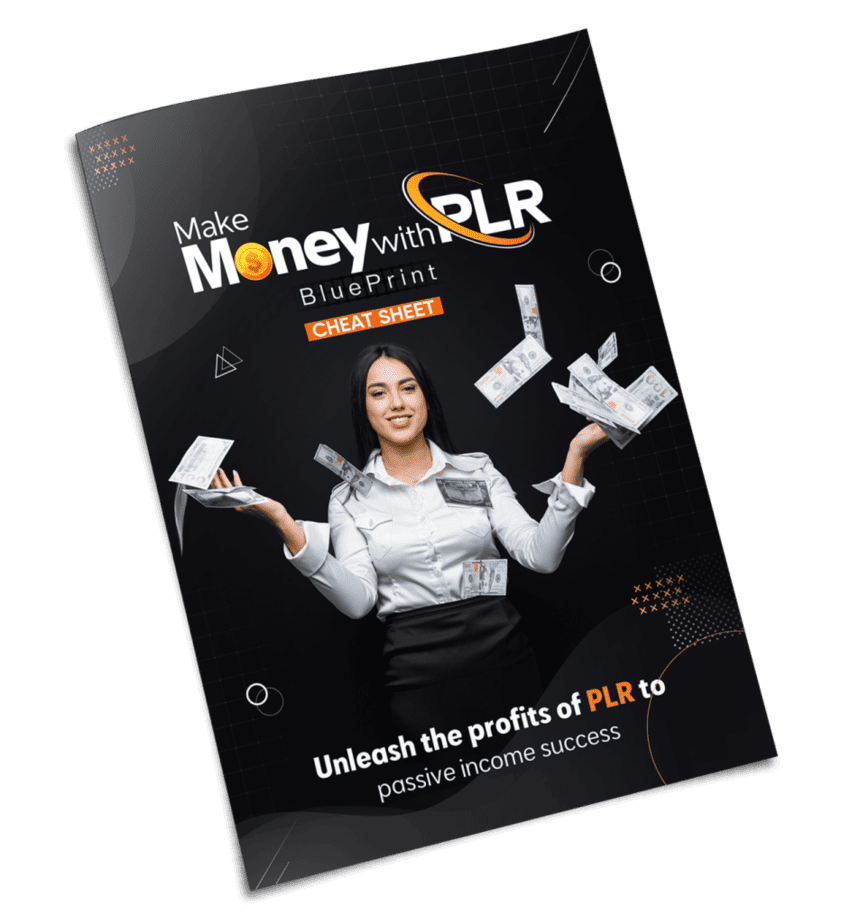Make Money with PLR Blueprint PLR Sales Funnel Cheatsheet