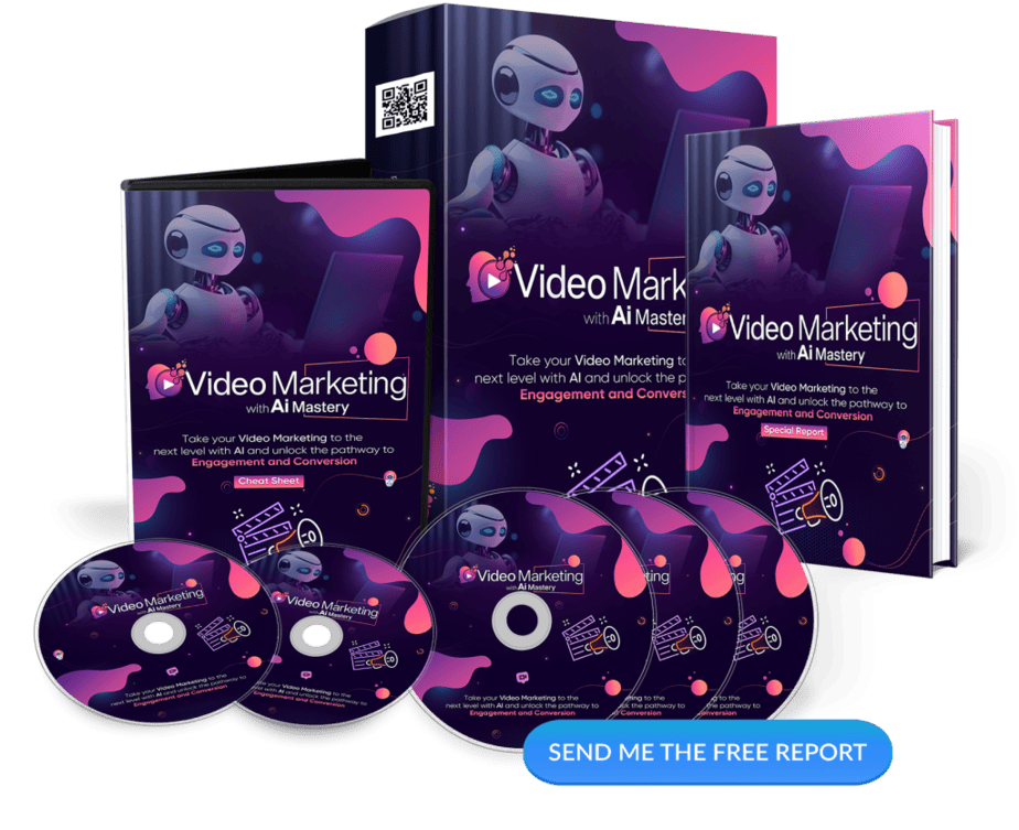 Video Marketing with AI Mastery PLR Sales Funnel Squeeze Page Graphics