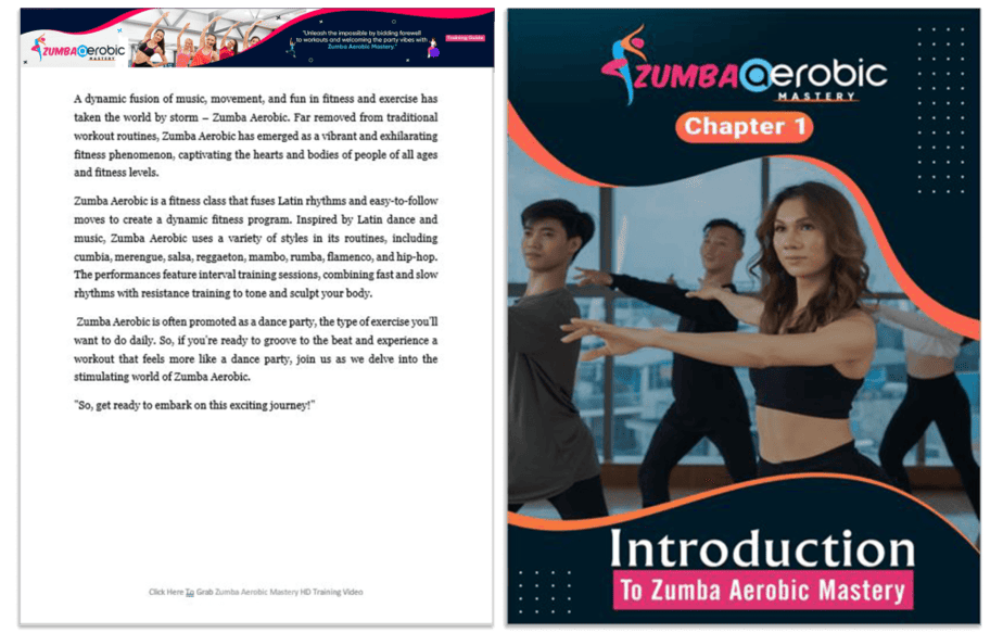 Zumba Aerobic Mastery PLR Sales Funnel Training Guide