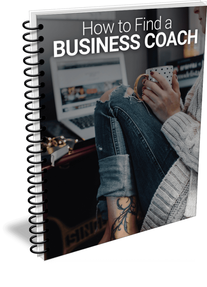 How to Find a Business Coach Premium PLR Package eCover