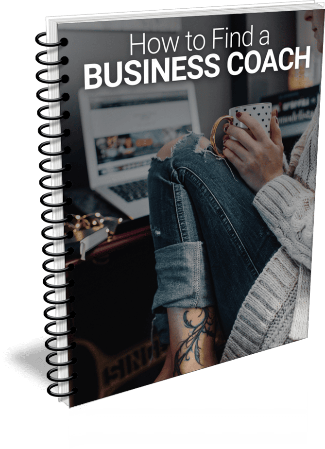 How to Find a Business Coach Premium PLR Package eCover