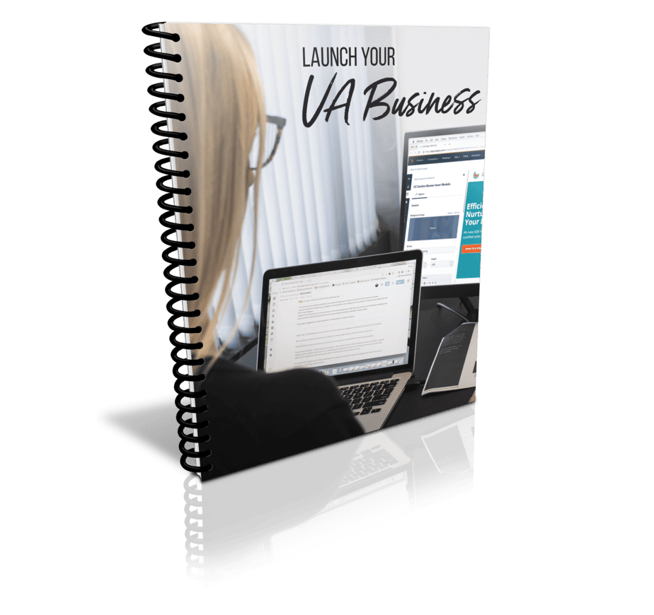 Launch Your VA Business Premium PLR Package Cover