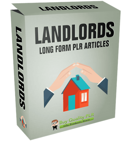 5 Long Form Landlords PLR Articles