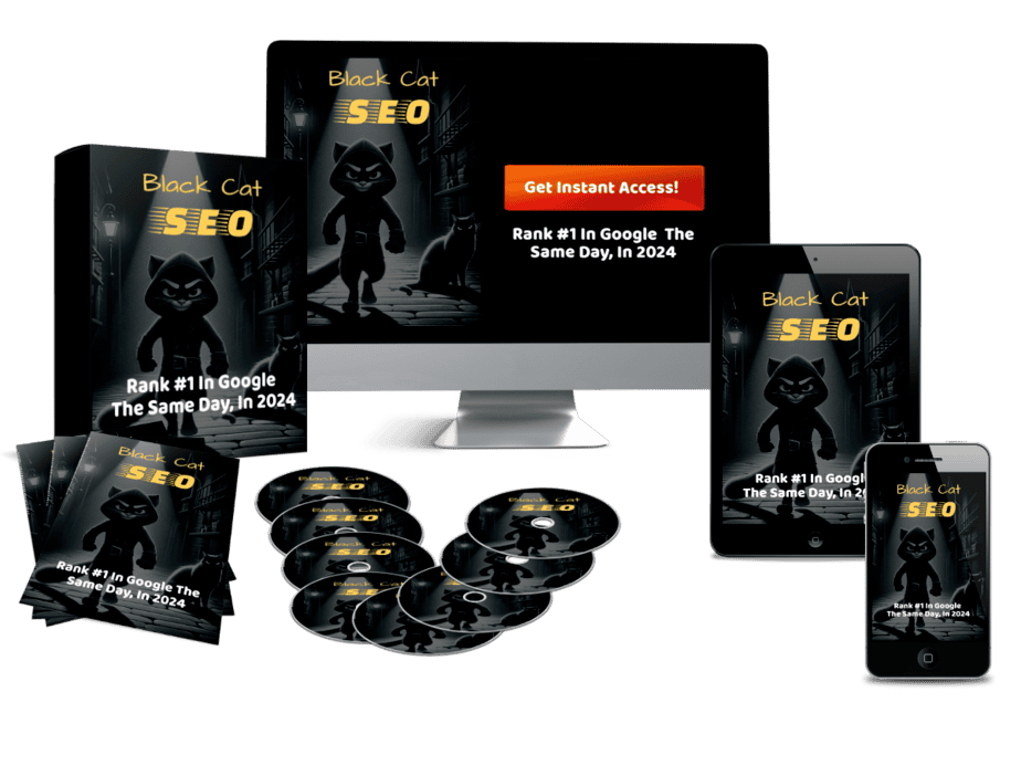 Black Cat SEO Master Resell Rights Video Course