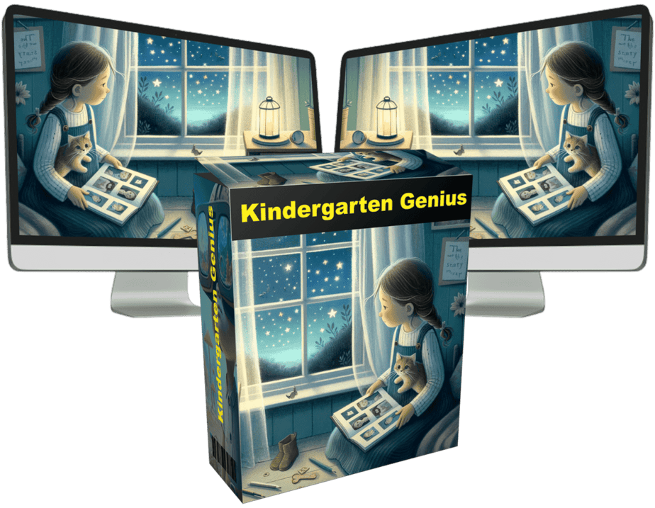Kindergarten Genius MRR Kids Activity Printables Package