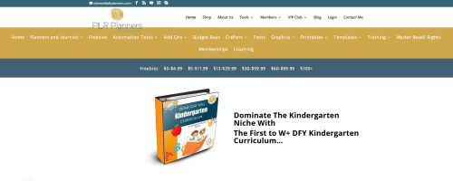 PLR Planners PLR Store