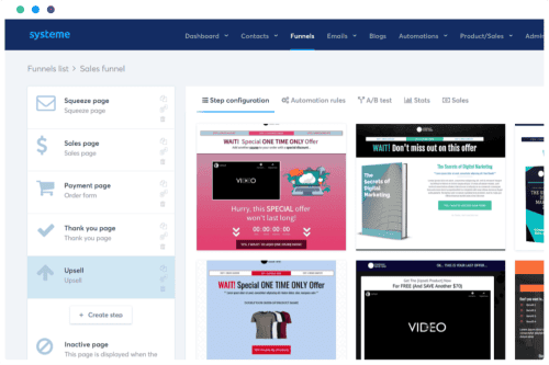 System IO Sales Funnel Builder Free