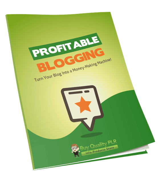 Profitable Blogging PLR Course