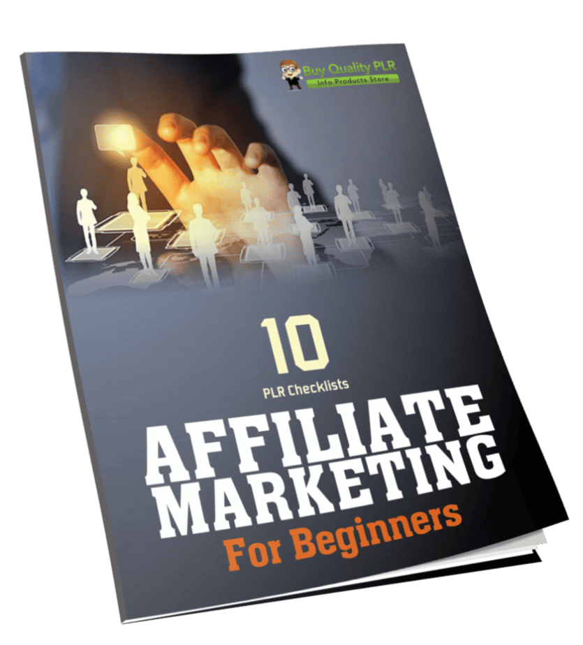 10 Affiliate Marketing For Beginners PLR Checklists
