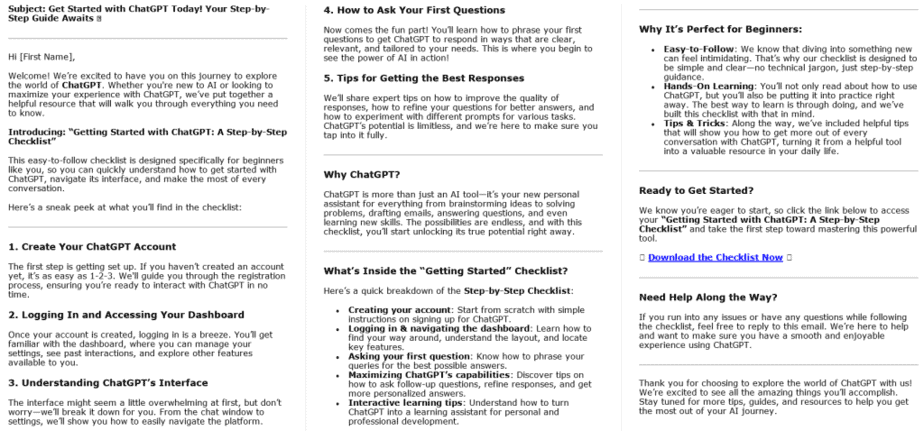 10 How To Use ChatGPT PLR Autoresponder Sample