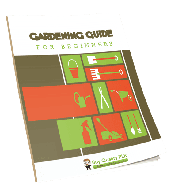 Gardening Guide For Beginners PLR Course