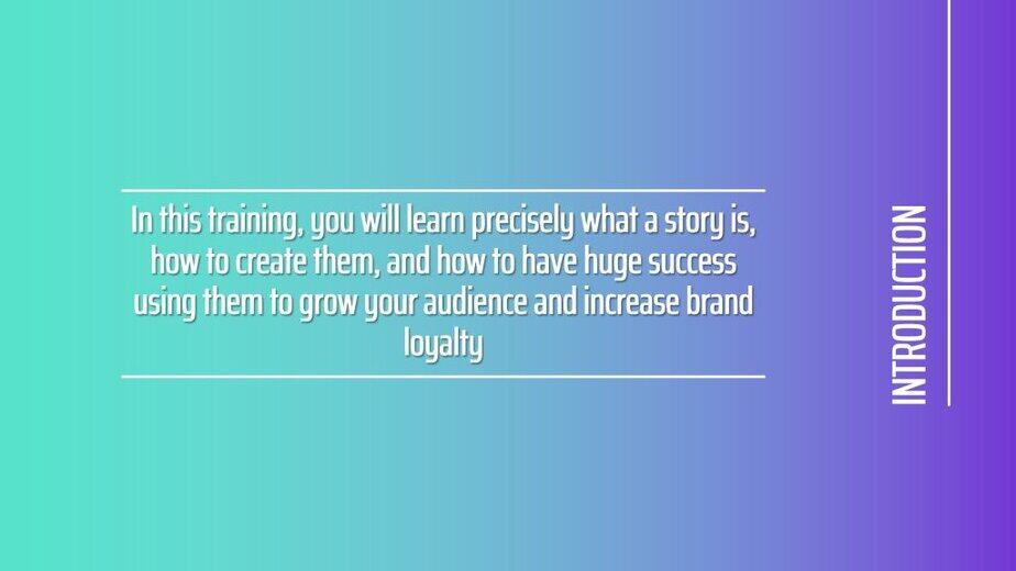 Powerful Stories for Marketers Introduction